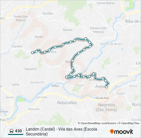 430  Line Map