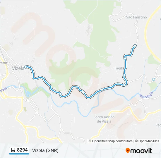 8294 Bus Line Map