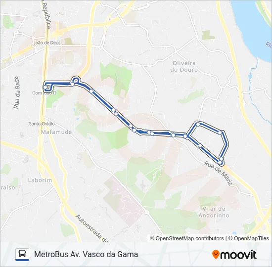 METROBUS  Line Map