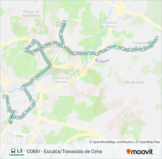 L3 Bus Line Map
