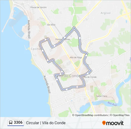 3306 Bus Line Map
