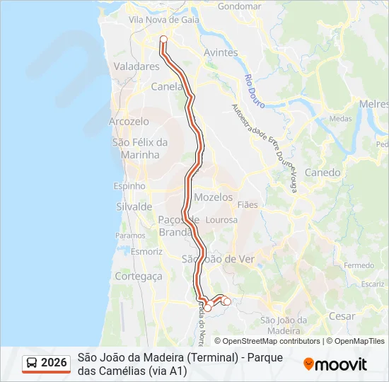 2026 Bus Line Map