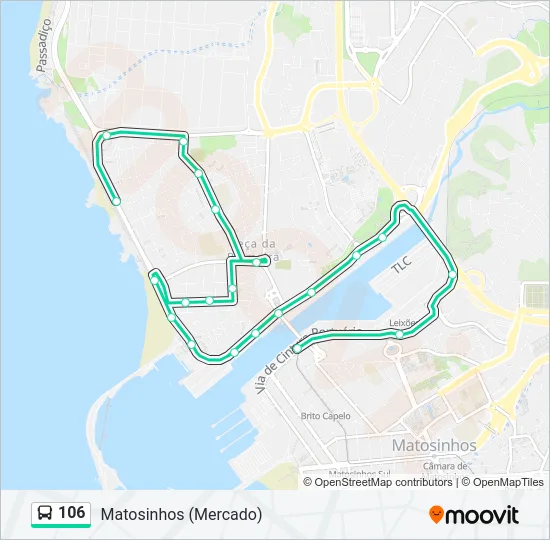 106  Line Map