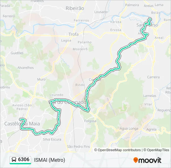 6306 Bus Line Map