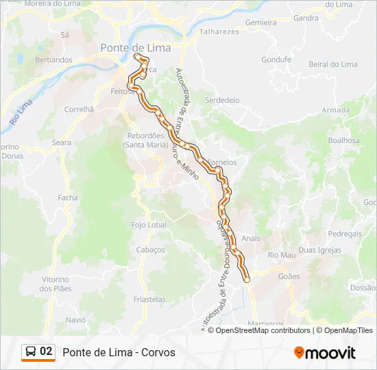 02 Bus Line Map