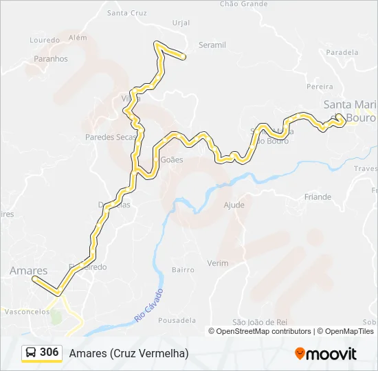 306 Bus Line Map