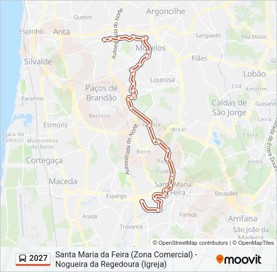 2027 Bus Line Map