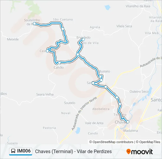 IM006 Bus Line Map