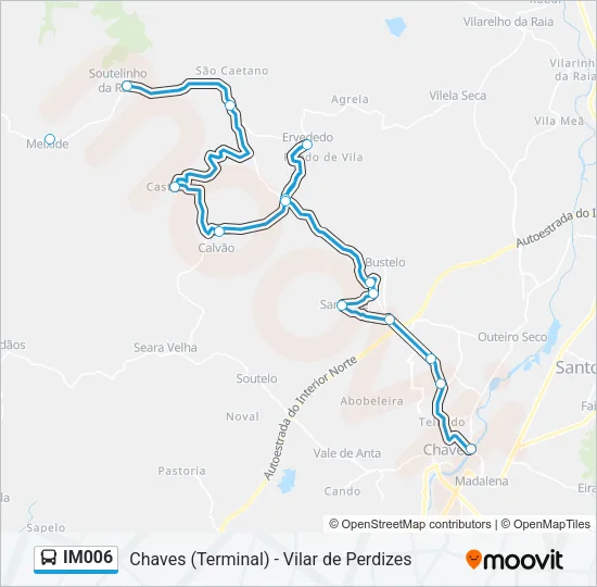IM006 Bus Line Map