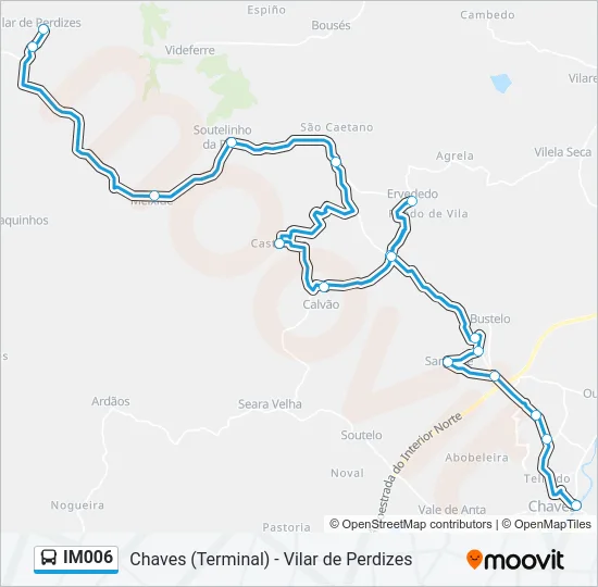 IM006 Bus Line Map