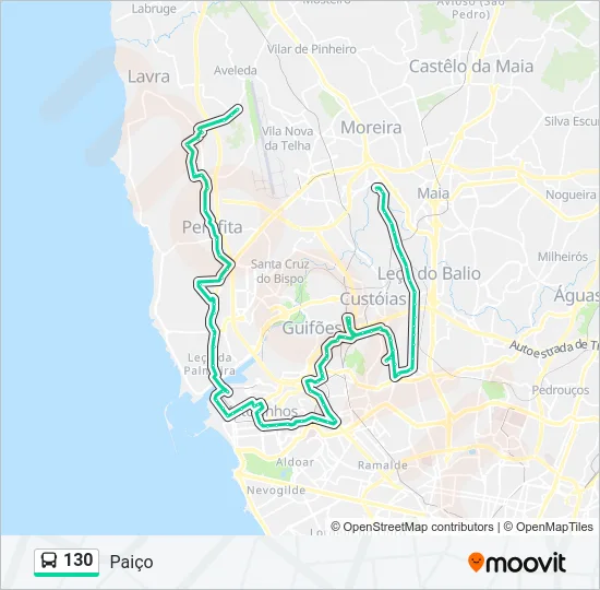 130  Line Map