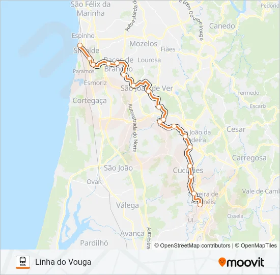L. VOUGA  Line Map