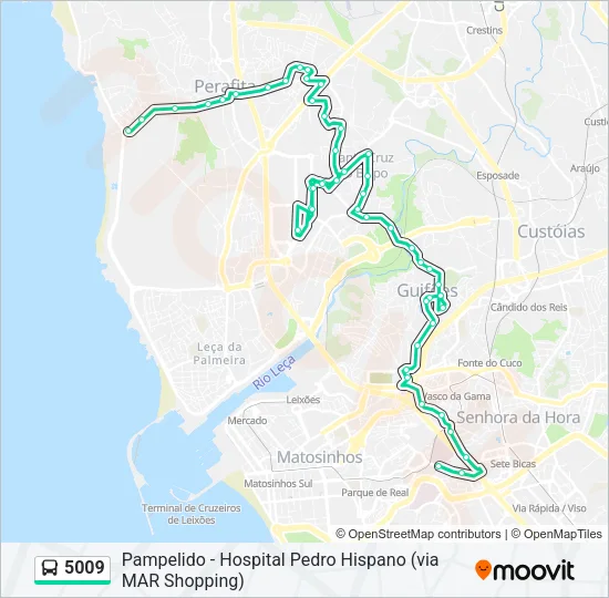 5009 Bus Line Map