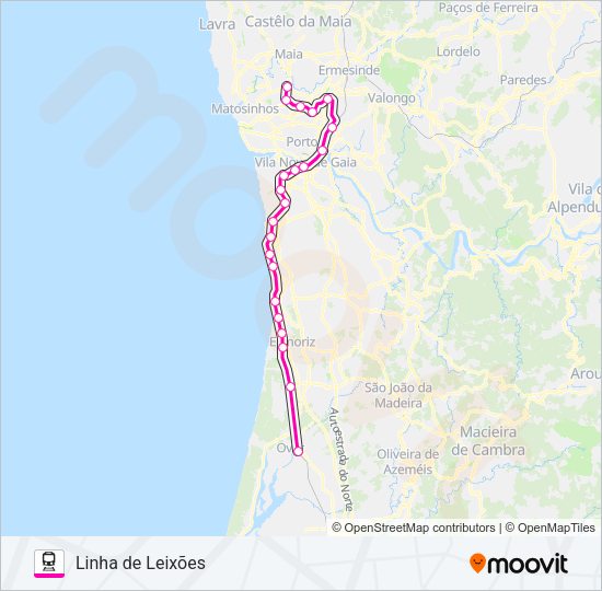 L. LEIXÕES  Line Map