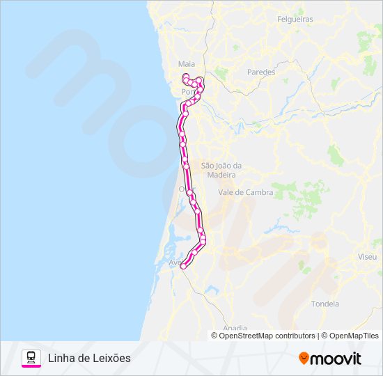 L. LEIXÕES  Line Map