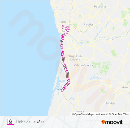 L. LEIXÕES  Line Map
