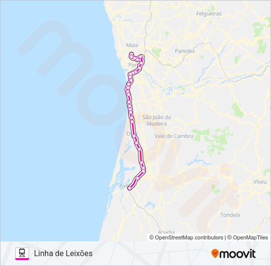 L. LEIXÕES  Line Map