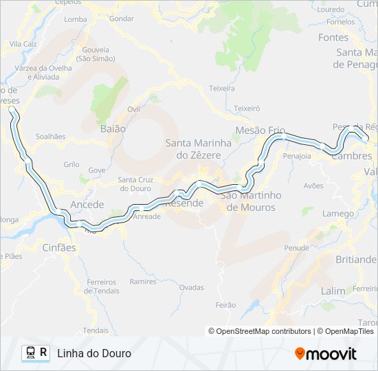R Train Line Map