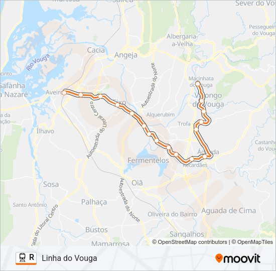 R Train Line Map