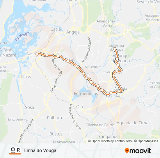 R Train Line Map