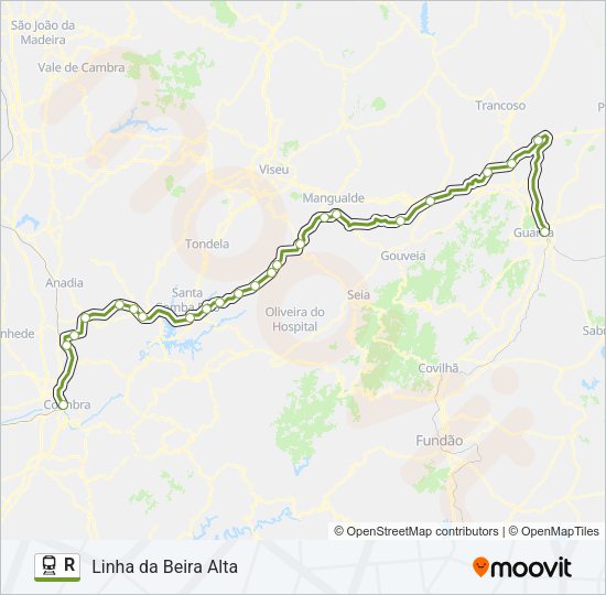 R Train Line Map
