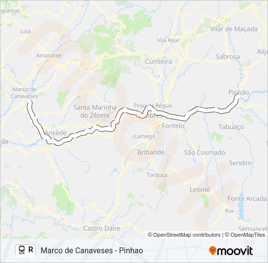 R Train Line Map