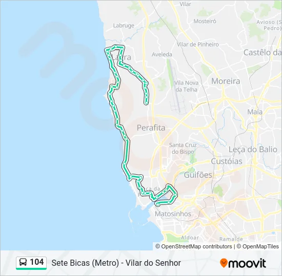 104  Line Map