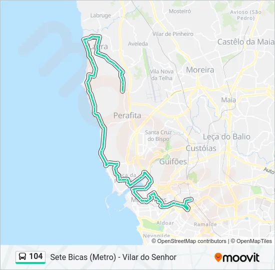 104  Line Map