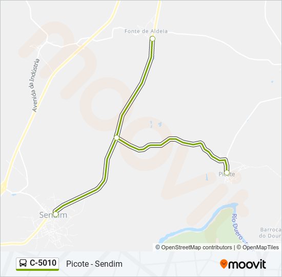 C-5010 bus Line Map