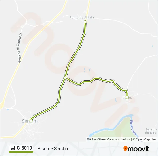 C-5010 Bus Line Map