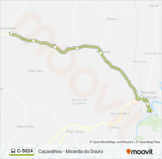 C-5024 Bus Line Map