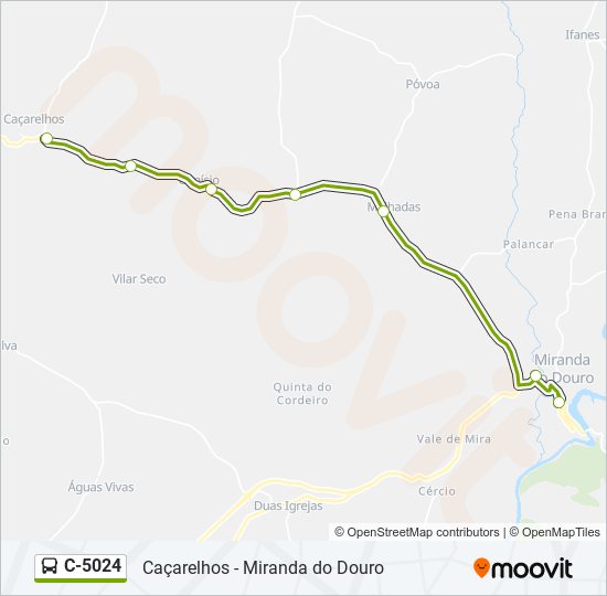 C-5024 bus Line Map