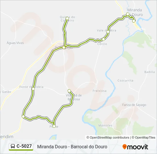 C-5027 Bus Line Map