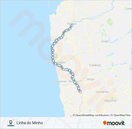 L. MINHO  Line Map