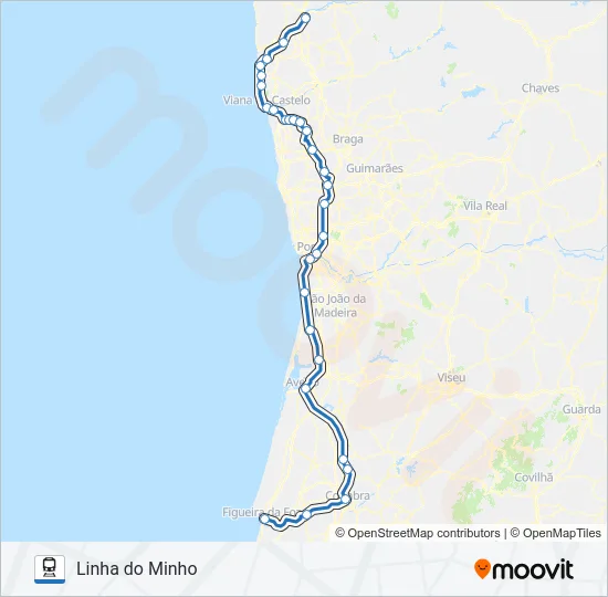L. MINHO  Line Map
