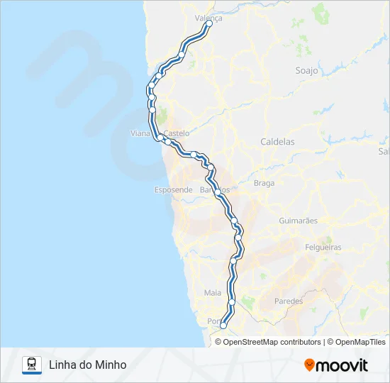 L. MINHO  Line Map