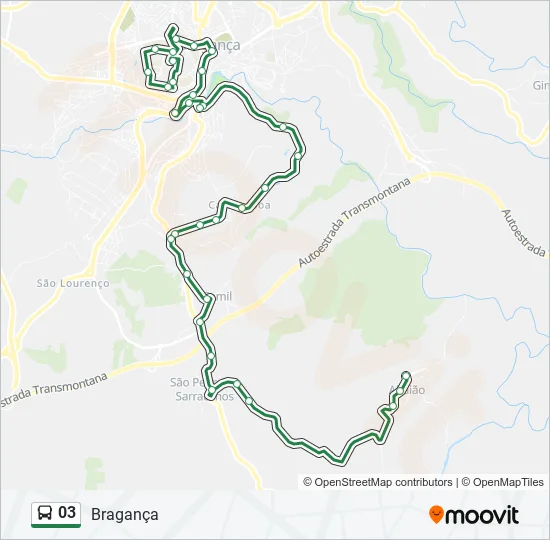 03 Bus Line Map