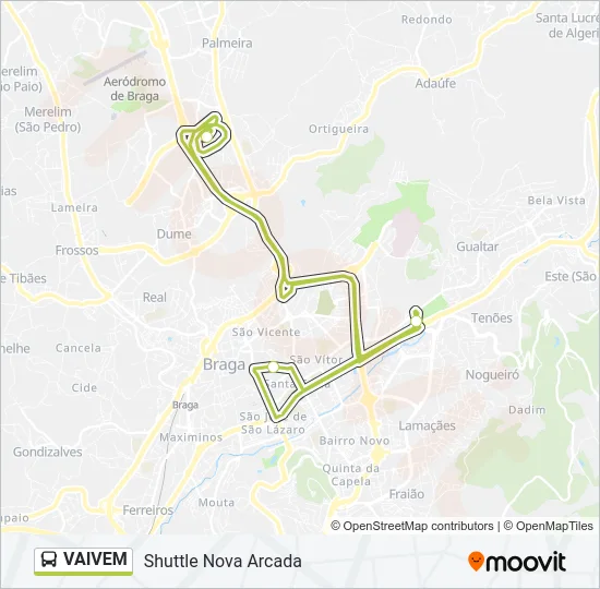 VAIVEM  Line Map