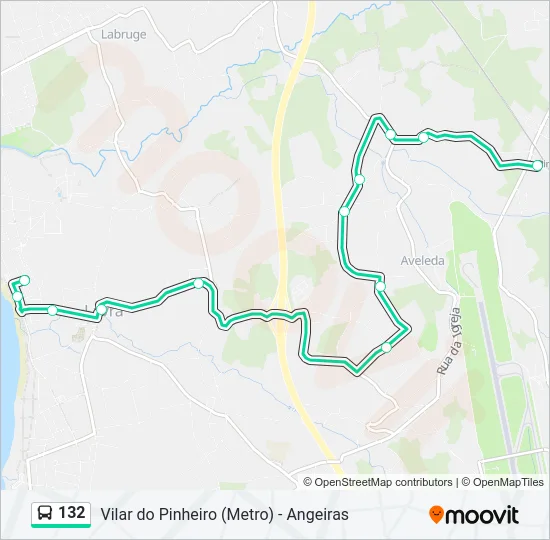 132  Line Map
