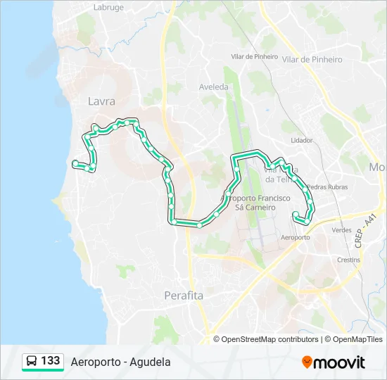 133  Line Map