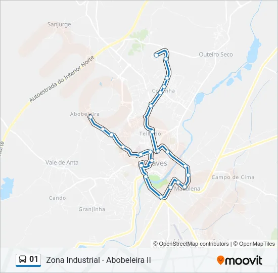 01 Bus Line Map