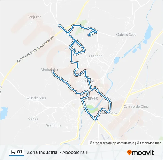 01 Bus Line Map