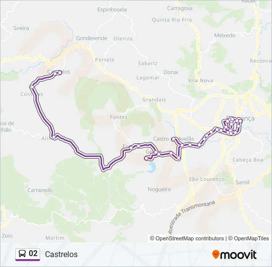 02 Bus Line Map