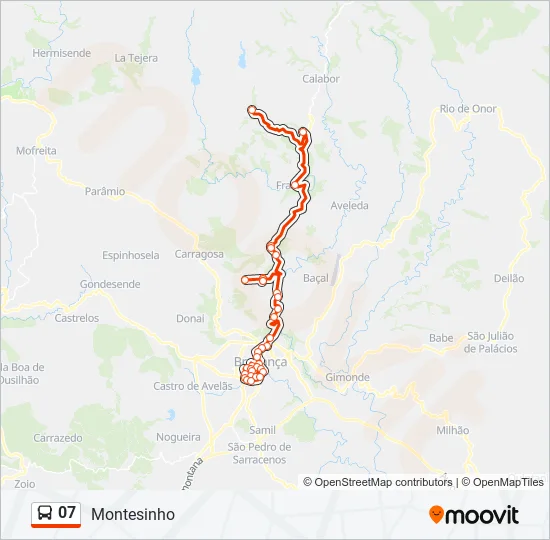 07 Bus Line Map