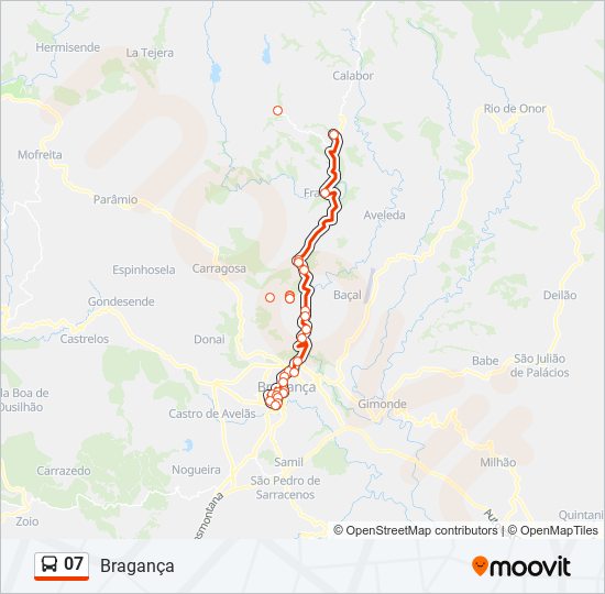 07 Bus Line Map