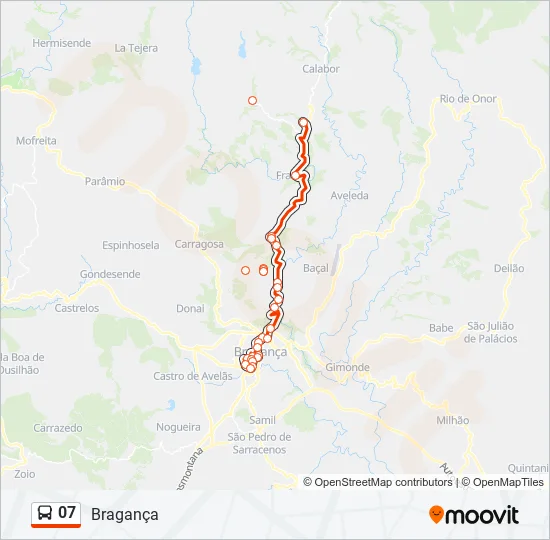 07 Bus Line Map