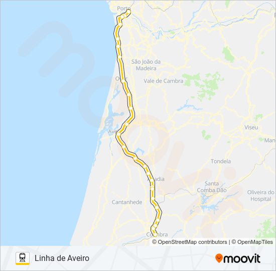 l aveiro Route Schedules Stops Maps Porto Campanh