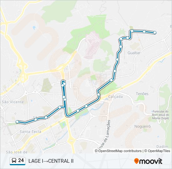 Monte S.Brás stop - Routes, Schedules, and Fares