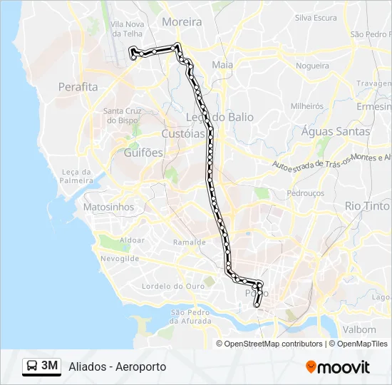 3M Bus Line Map