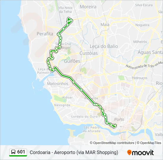 601  Line Map